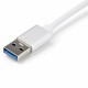 StarTech.com Adattatore di rete USB 3.0 a Ethernet Gigabit Argento USB31000SA