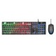 Trust GXT 838 tastiera Mouse incluso USB QWERTY Italiano Nero 23483