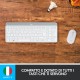 Logitech MK470 Kit Mouse e Tastiera, Layout Italiano Qwerty 920 009197