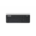 Logitech K780 Multi-Device Wireless Keyboard tastiera RF senza fili + Bluetooth QWERTY Inglese Grigio, Bianco 920-008042