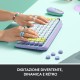 Logitech POP Keys Tastiera Meccanica Wireless con Tasti Emoji Personalizzabili, Design Compatto Durevole, Connettivit ...