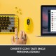 Logitech POP Keys Tastiera Meccanica Wireless con Tasti Emoji Personalizzabili, Design Compatto Durevole, Connettivit ...