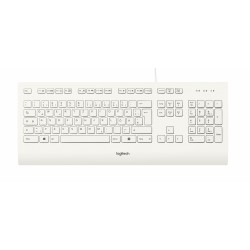 Logitech K280E Pro f Business tastiera USB QWERTZ Tedesco Bianco 920 008319