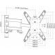 Conceptronic STAFFA TV PARETE 23 55 TILT .