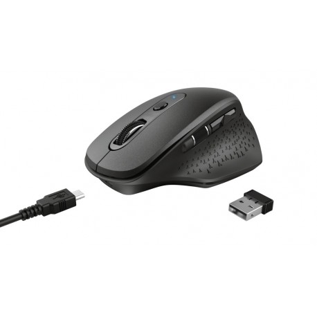 Trust Ozaa mouse Mano destra RF Wireless Ottico 2400 DPI 23812