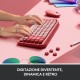 Logitech POP Keys Tastiera Meccanica Wireless con Tasti Emoji Personalizzabili, Design Compatto Durevole, Connettivit ...