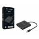 Conceptronic DONN09B cavo e adattatore video 0,2 m USB tipo C HDMI VGA D Sub USB Type A 3.5mm Nero