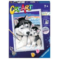 Ravensburger CREART D HUSKY