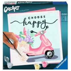 Ravensburger CREART TREND QDRT CHOOSE HAPPY