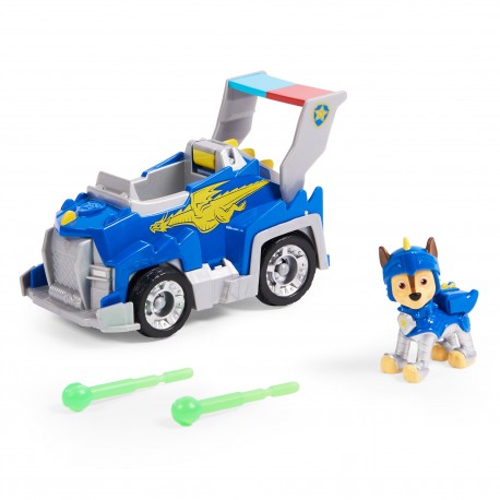 Spin Master PAW Patrol Veicolo Rescue Knights di Chase Veicolo della polizia con personaggio Giochi per bambini dai 3 ...