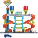 Hot Wheels City Mega Torre Autolavaggio, include 1 macchinina Color Shifters e pratici serbatoi per acqua, si collega ad ...