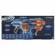 Nerf Elite 2.0 Shockwave RD 15 Blaster con tamburo rotante da 15 dardi, lancio a raffica con azione a pompa, capacit di...