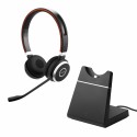 Jabra Evolve 65 MS Stereo Auricolare Con cavo e senza cavo A Padiglione Ufficio Micro-USB Bluetooth Nero 6599-823-399