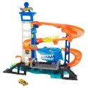 Hot Wheels City Set Super Squalo Playset con 1 macchinina , pista a tema nemesi, si collega ad altri playset, giocattolo per...