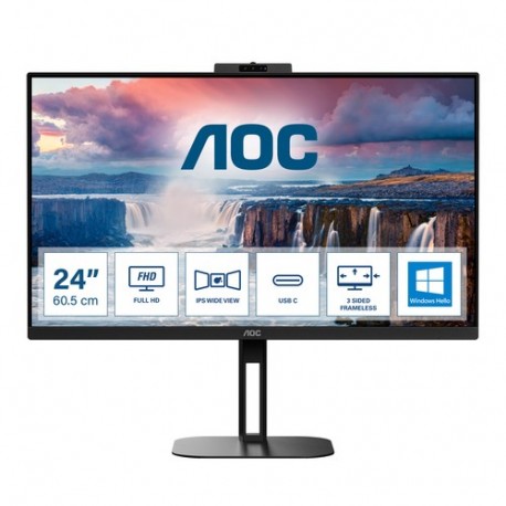 AOC V5 24V5CW 60,5 cm 23.8 1920 x 1080 Pixel Full HD LED Nero 24V5CWBK