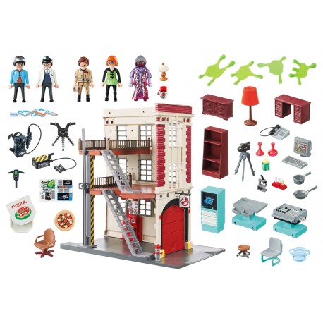 Playmobil CASERMA DEI GHOSTBUSTERS