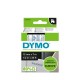 DYMO D1 Standard Etichette Blu su trasparente 12mm x 7m S0720510A