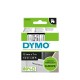 DYMO D1 Standard Etichette Nero su bianco 12mm x 7m S0720530A