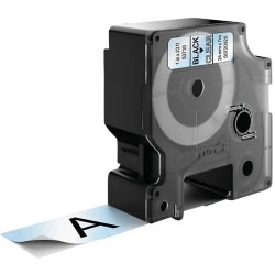DYMO D1 Standard Etichette Nero su trasparente 24mm x 7m S0720920A