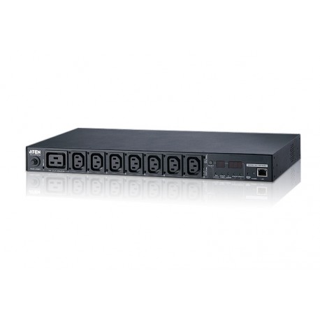 Aten PDU eco con tecnologia di misurazione delle prese 1U 20A16A 8 prese PE7208G AX G