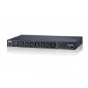 Aten PDU eco con tecnologia di misurazione delle prese 1U 20A16A 8-prese PE7208G-AX-G