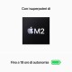 Apple MacBook Air 13 inch M2 chip with 8 core CPU and 8 core GPU, 256GB Starlight MLY13TA