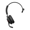 Jabra Evolve2 65, MS Mono Auricolare Wireless A Padiglione Ufficio USB tipo A Bluetooth Nero 26599-899-999