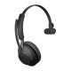 Jabra Evolve2 65, MS Mono Auricolare Wireless A Padiglione Ufficio USB tipo A Bluetooth Nero 26599 899 999