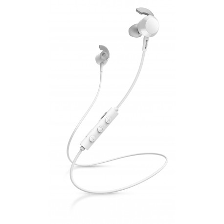 Philips TAE4205WT00 cuffia e auricolare Wireless In ear Musica e Chiamate Bluetooth Bianco