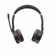 Jabra Evolve 75 UC Stereo Auricolare Con cavo e senza cavo A Padiglione Ufficio Micro USB Bluetooth Nero, Rosso 7599 838 109