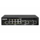 QNAP QSW M2108R 2C switch di rete Gestito L2 2.5G Ethernet 10010002500 Supporto Power over Ethernet PoE Nero