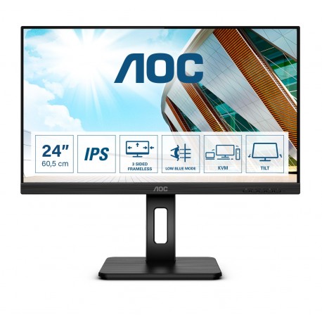 AOC P2 24P2C LED display 60,5 cm 23.8 1920 x 1080 Pixel Full HD Nero