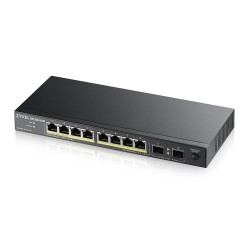 ZyXEL GS1100 10HP v2 Non gestito Gigabit Ethernet 101001000 Supporto Power over Ethernet PoE Nero GS1100 10HP EU0102F