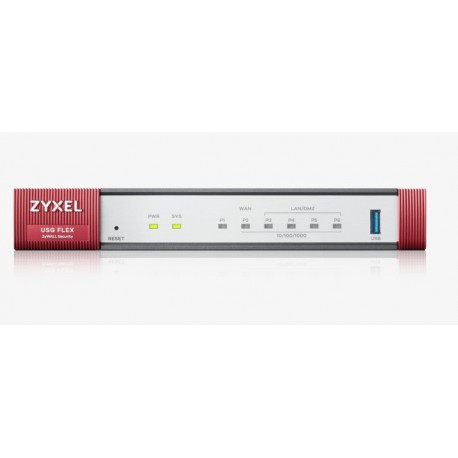 ZyXEL USG Flex 100 firewall hardware 900 Mbits USGFLEX100 EU0112F