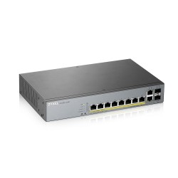 ZyXEL GS1350 12HP EU0101F switch di rete Gestito L2 Gigabit Ethernet 101001000 Supporto Power over Ethernet PoE Grigio