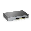 ZyXEL GS1350-12HP-EU0101F switch di rete Gestito L2 Gigabit Ethernet 101001000 Supporto Power over Ethernet PoE Grigio