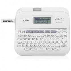 Brother PT D410 stampante per etichette CD Trasferimento termico 180 x 180 DPI Cablato TZe QWERTY PTD410