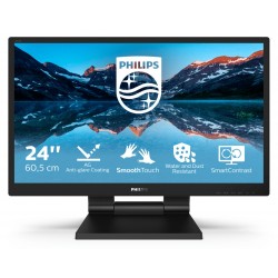 Philips 242B9TL00 Monitor PC 60,5 cm 23.8 1920 x 1080 Pixel Full HD LCD Touch screen Nero