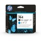 HP Testina di stampa nero fotograficociano DesignJet 744 F9J86A