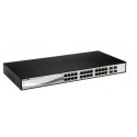 D-Link DGS-1210-26 switch di rete Gestito L2 Gigabit Ethernet 101001000 1U Nero, Grigio