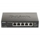 D Link DGS 1100 05PDV2 switch di rete Gestito Gigabit Ethernet 101001000 Supporto Power over Ethernet PoE Nero