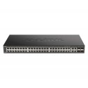 D-Link DGS-2000-52 switch di rete Gestito L2L3 Gigabit Ethernet 101001000 1U Nero
