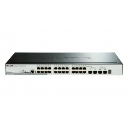 D Link DGS 1510 28P switch di rete Gestito L3 Gigabit Ethernet 101001000 Supporto Power over Ethernet PoE Nero ...