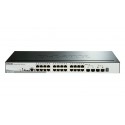 D-Link DGS-1510-28P switch di rete Gestito L3 Gigabit Ethernet 101001000 Supporto Power over Ethernet PoE Nero ...