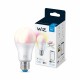 Philips Lampadina Smart Dimmerabile Luce Bianca o Colorata Attacco E27 60W Goccia 929002383602