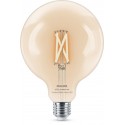 Philips LED Lampadina Smart Filament Dimmerabile Luce Bianca da Calda a Fredda Attacco E27 60W Globo 929003017821