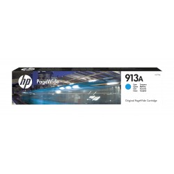 HP Cartuccia ciano originale 913A PageWide F6T77AE