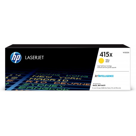 HP Cartuccia toner giallo originale LaserJet 415X ad alta capacit W2032X