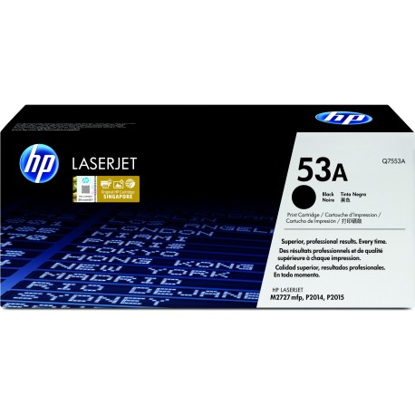 HP Cartuccia Toner originale nero LaserJet 53A Q7553A