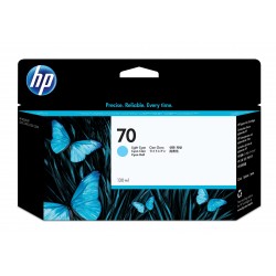 HP Cartuccia inchiostro ciano chiaro 70, 130 ml C9390A